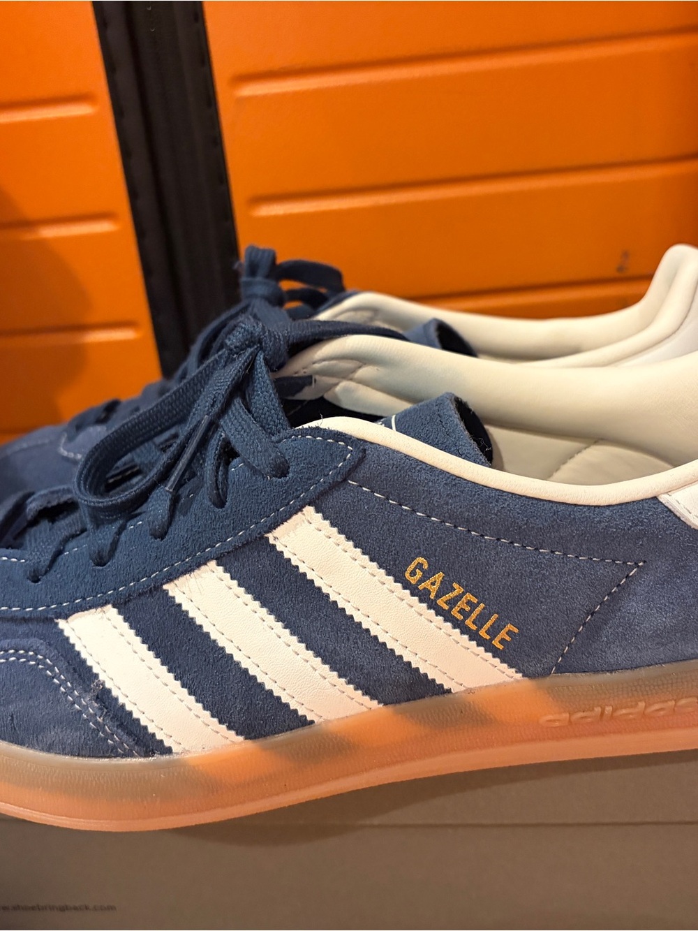 adidas Gazelle Navy Blue Suede Sneakers W 8.5 / M 7.5